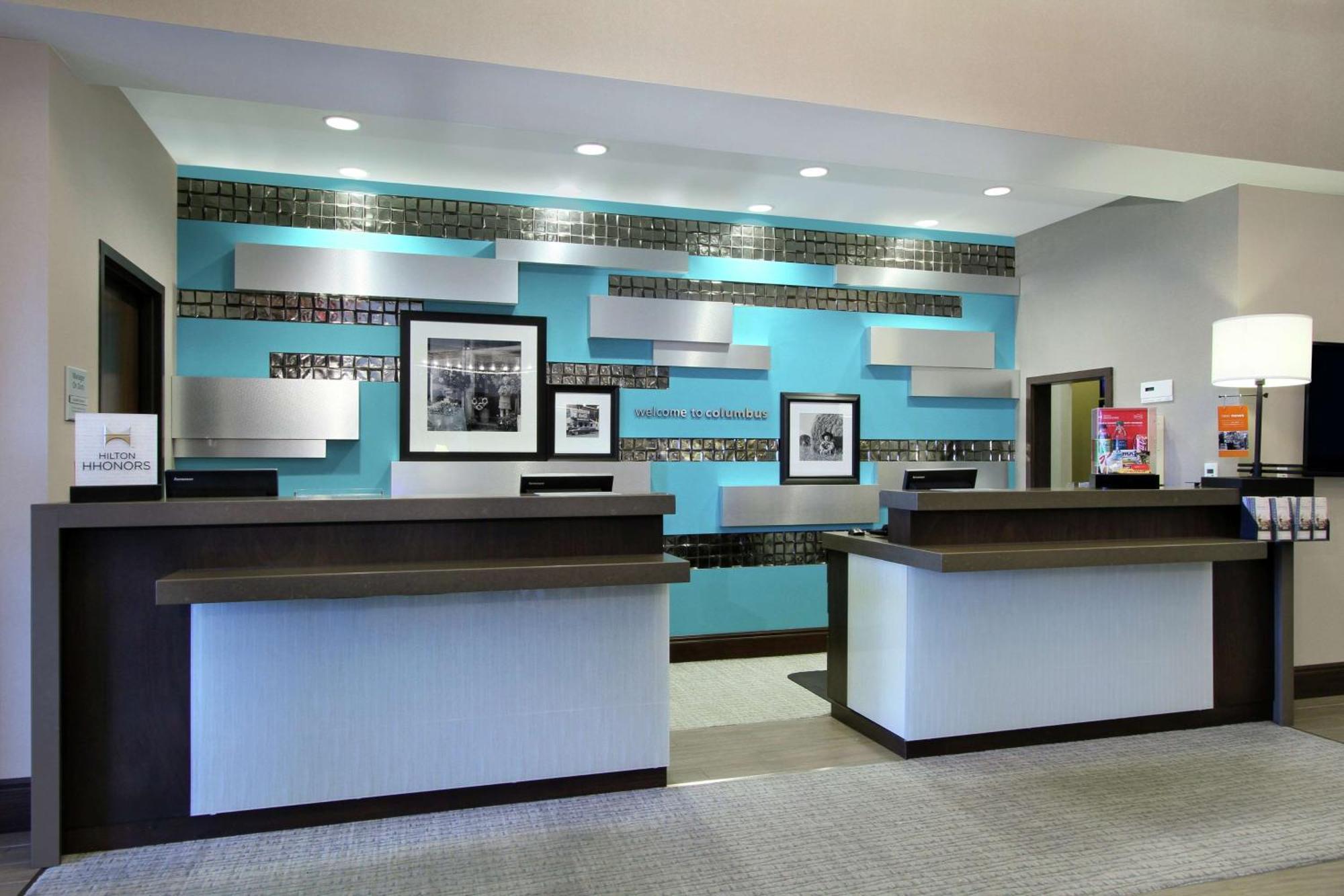Hampton Inn & Suites Columbus/University Area Екстер'єр фото